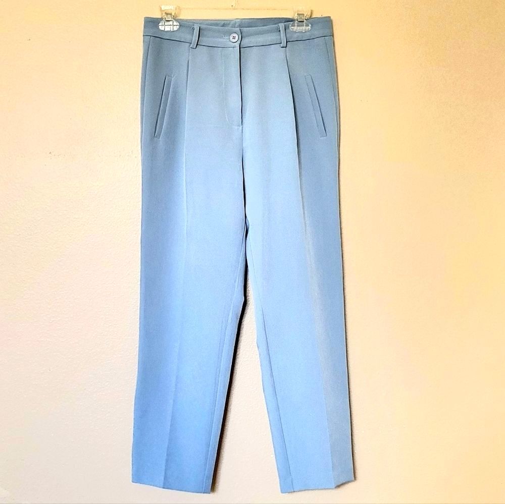 Vicolo Womens Blue Trouser Pants Work Office Career Formal - Size M